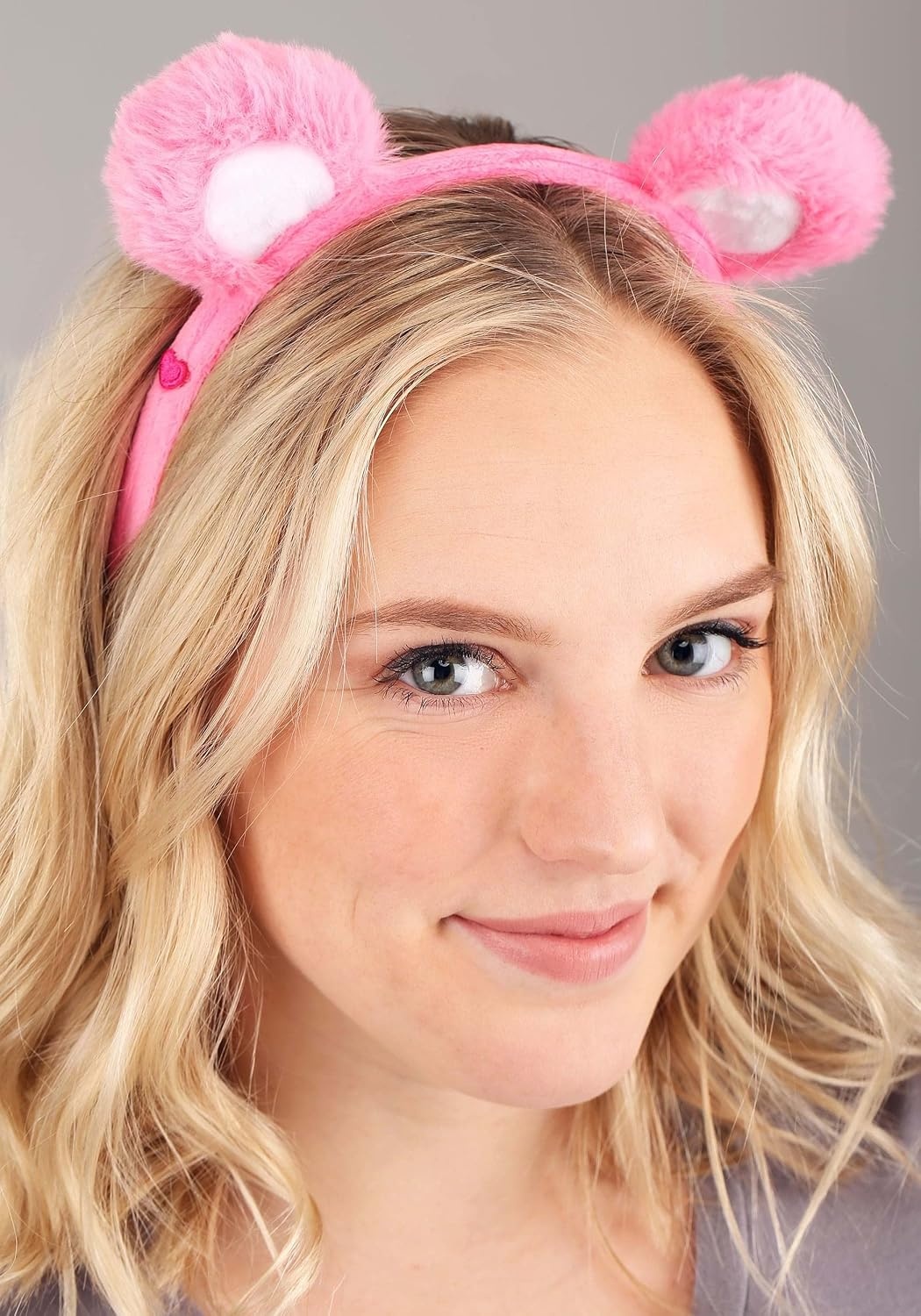 image:imageCare Bears Cheer Bear Ears amp Patch Costume Kit for Adults with Headband amp IronOn Patch Accessory SetHeadband Ears Patch Kit