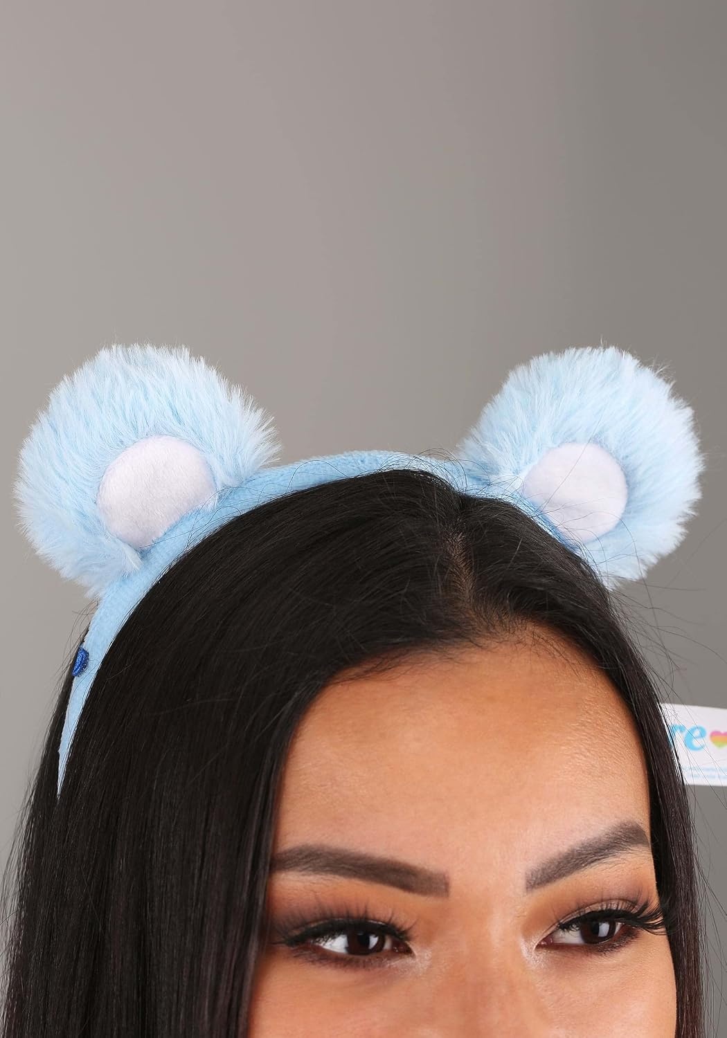 image:imageCare Bears Grumpy Bear Ears and Patch Costume Kit for Adults with Headband and IronOn Patch Accessory SetHeadband Ears Patch Kit