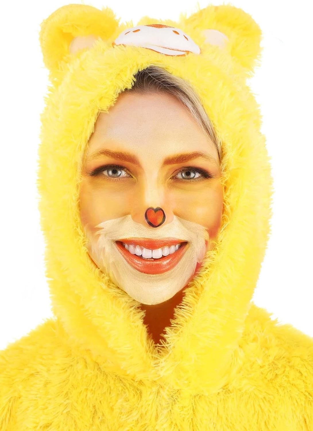 image:imageFun Costumes Care Bears Funshine Bear Makeup Kit Yellow Cream Costume Makeup for Halloween 3color Palette Standard Yellow