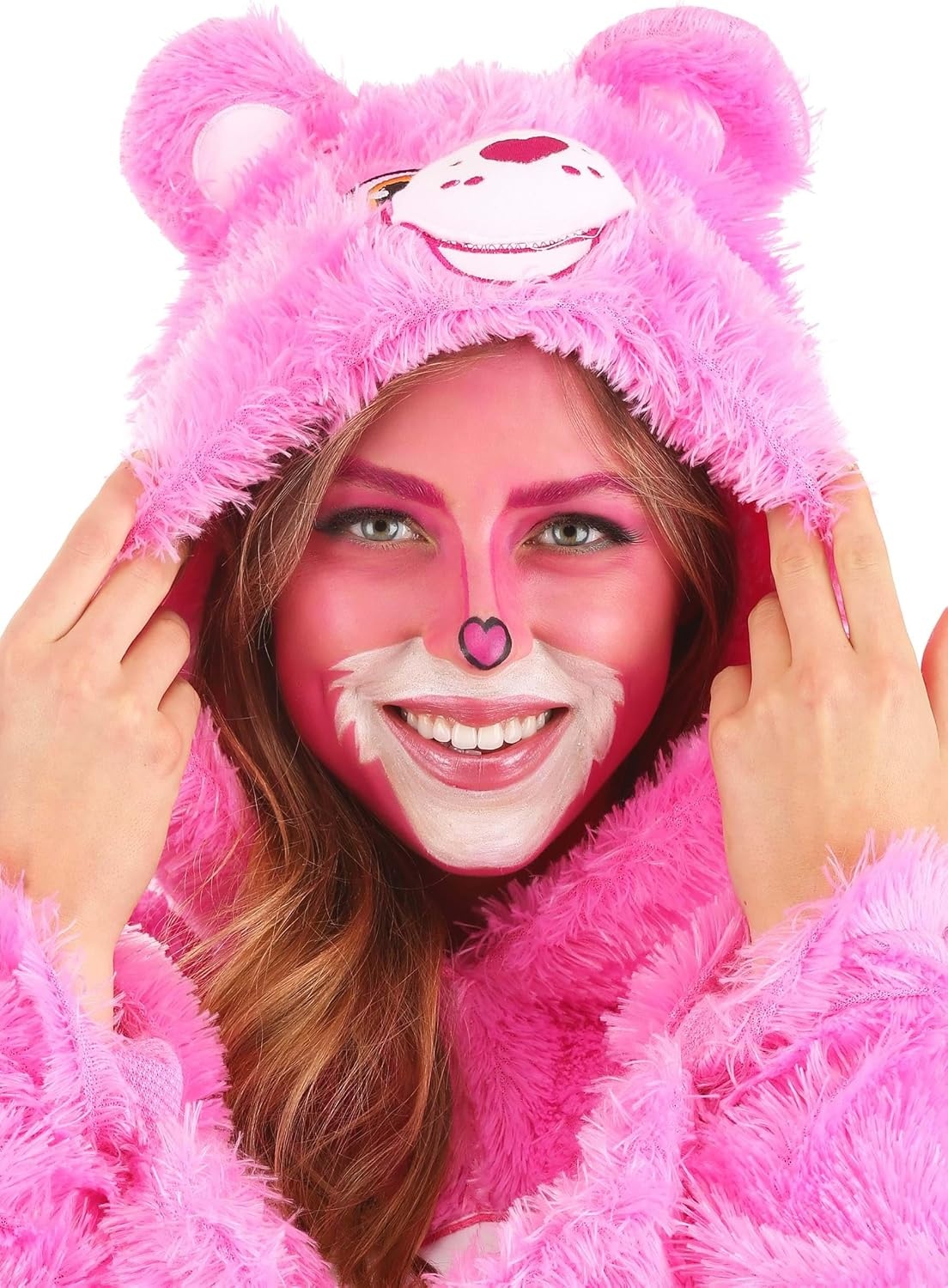 image:imageelope Cheer Bear Care Makeup Kit Cream Makeup with Tray Sponge Pencil and Brush Ages 3Standard