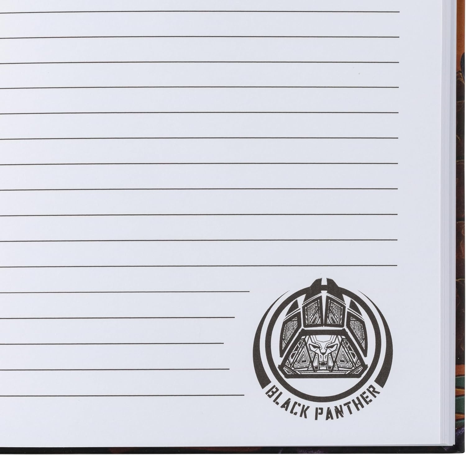 image:imageSilver Buffalo Care Bears Spiral Tabbed Notebook Featuring Grumpy Bear Share Bear Tenderheart Bear Cheer Bear Bedtime Bear and Good Luck Bear 8 x 5Black Panther Squad