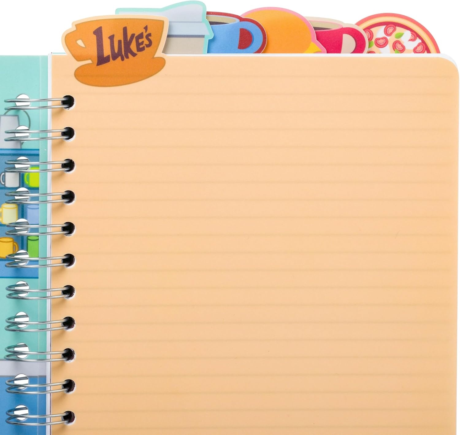 image:imageSilver Buffalo Care Bears Spiral Tabbed Notebook Featuring Grumpy Bear Share Bear Tenderheart Bear Cheer Bear Bedtime Bear and Good Luck Bear 8 x 5Gilmore Girls