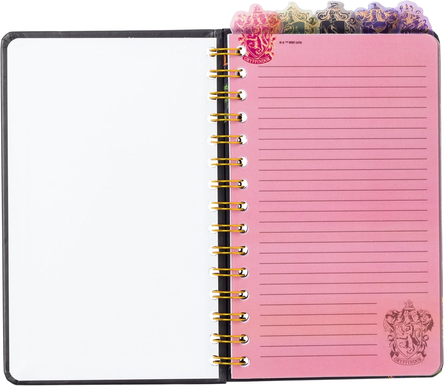 image:imageSilver Buffalo Care Bears Spiral Tabbed Notebook Featuring Grumpy Bear Share Bear Tenderheart Bear Cheer Bear Bedtime Bear and Good Luck Bear 8 x 5Harry Potter