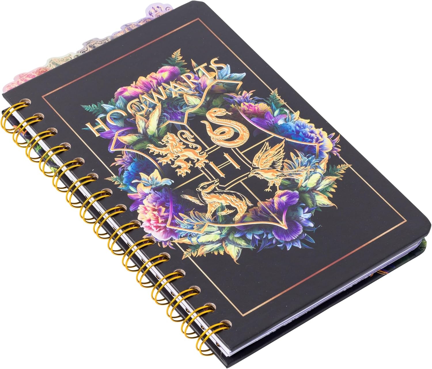 image:imageSilver Buffalo Care Bears Spiral Tabbed Notebook Featuring Grumpy Bear Share Bear Tenderheart Bear Cheer Bear Bedtime Bear and Good Luck Bear 8 x 5Harry Potter