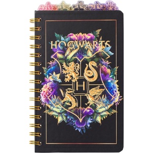 Silver Buffalo Care Bears Spiral Tabbed Notebook Featuring Grumpy Bear, Share Bear, Tenderheart Bear, Cheer Bear, Bedtime Bear, and Good Luck Bear, 8” x 5”(Harry Potter)
