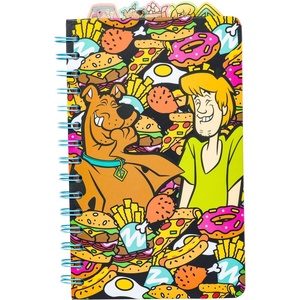Silver Buffalo Care Bears Spiral Tabbed Notebook Featuring Grumpy Bear, Share Bear, Tenderheart Bear, Cheer Bear, Bedtime Bear, and Good Luck Bear, 8” x 5”(Scooby Doo)